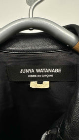 Junya Watanabe Portrait-Collar Leather Jacket
