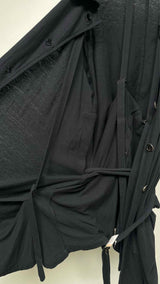 Ann Demeulemeester Multi-strap Fluid Trench Coat