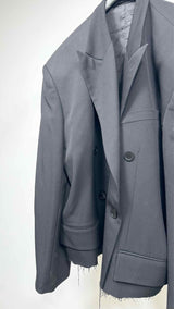 Balenciaga Oversized Double-breasted Jacket