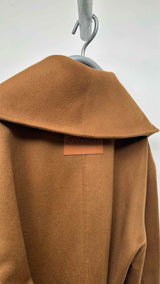JW Anderson Belted Longline Wrap Front Long Coat