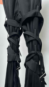 Noir Kei Ninomiya Multi-belt Hybrid Bondage Pants