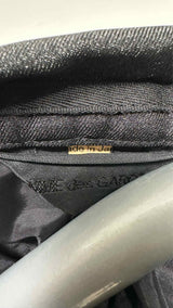 Comme Des Garcons Cut-out Gliitter Blazer Jacket