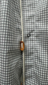 Junya Watanabe MAN Camo-hybrid Gingham-check Parka