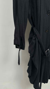 Ann Demeulemeester Multi-strap Fluid Trench Coat