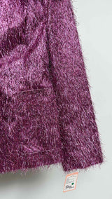 Lanvin O'sized Fuzzy Blazer Jacket