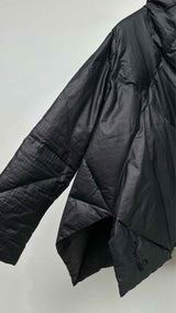 Haat Embroidered Oversized Kimono Down Jacket