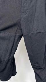 Paul Harnden X Comme Des Garcons Patchwork Cropped Wool Pants