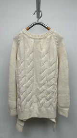 Simone Rocha Oversized Cut-out Cable Sweater