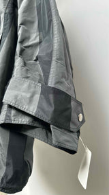 Christian Dior Logo-embroidered Stripe Anrak Parka