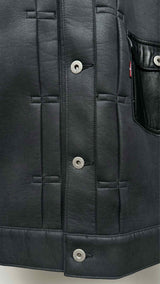 Junya Watanabe MAN X Levi's Faux-leather Neoprene Trucker Jacket