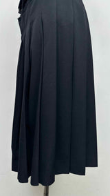 Comme Des Garcons N/S Waist Cut-out Pleated Long Dress