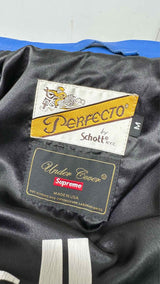 Supreme x Undercover x Schott Back Printed Leather Jacket