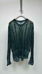 Ann Demeulemeester Loose-knit Mohair Sweater