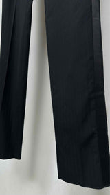 Saint Laurent Stripe-jacquard Tuxedo Pants