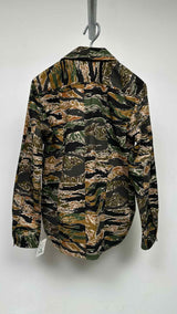 Dries Van Noten Patchwork Camo Shirt Jacket