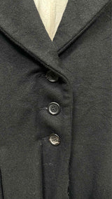 Elena Dawson Two-tone Detailed Pleats-bottom Long Coat