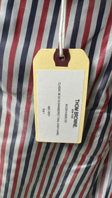 Thom Browne Classic Engineered Tonal Flannel Blazer