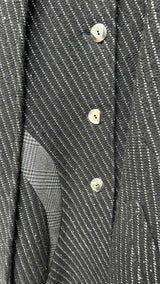 Kiko Kostadinov Villorias Stripe Coat