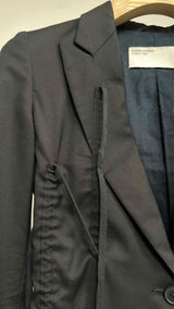 Hussein Chalayan Drawstring Detail Blazer Jacket