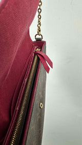 Louis Vuitton Monogram Felicie Pochette Bag