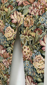 Alexander McQueen Floral Jacquard Pants