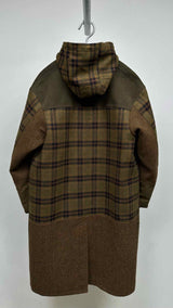Junya Watanabe MAN Wool Tweed-switched Coat