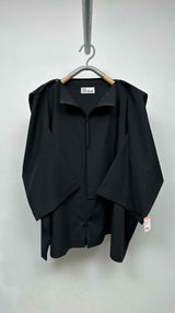 132 5. Issey Miyake Zip-up Snap-detailed Origami Over Jacket
