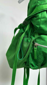 Bottega Veneta Intrecciato Nylon Backpack