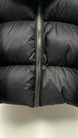 Rick Owens Flannel-neck Down Jacket