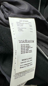 Sacai Oversized Short Wool Melton Jacket Dress