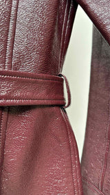 Courreges Vinyl Trench Coat