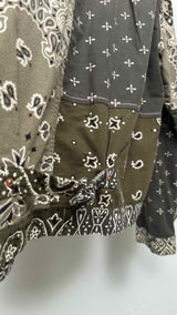 Kapital Reversible Paisley Patchwork Flannel Jacket