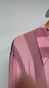 JW Anderson L/S Wrapped Stripe Polo Dress