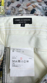 Comme Des Garcons Homme Plus Concrete Side-comic Pants