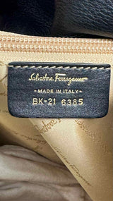 Salvatore Ferragamo Gancini Leather Shoulder Bag