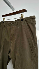 Black Scandal Yohji Yamamoto Drop-crotch Tapered Work Easy Pants