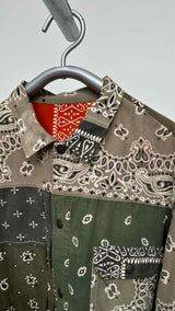 Kapital Reversible Paisley Patchwork Flannel Jacket