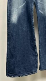Yohji Yamamoto Pour Homme 2002 Replica Washed Wide Jeans