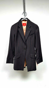 Vivienne Westwood Red Label Pin-stripe Long Blazer Jacket