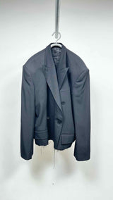 Balenciaga Oversized Double-breasted Jacket