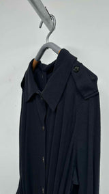 Ann Demeulemeester Multi-strap Fluid Trench Coat