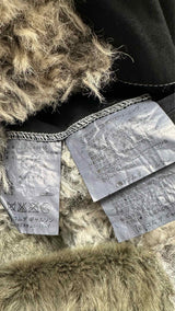 Comme Des Garcons Homme Homme Faux-fur-lining Jacket