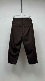 Evan Kinori High-waisted Houndstooth Wool Pants