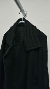 Yohji Yamamoto Pour Homme Knitted Gown Coat