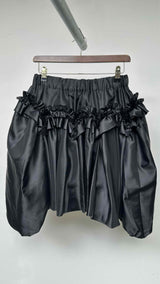Noir Kei Ninomiya Ruffle Wide Double Mini Skort