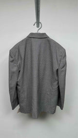 Comme Des Garcons Houndstooth Oversized Blazer Jacket