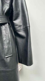 Axel Arigato Leather Trench Coat