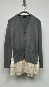 Louis Vuitton Ruffled-bottom Hybrid Cardigan