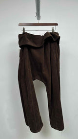 Engineered garments Folded-detail Corduroy Wide Pants