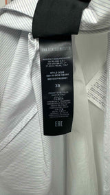 Ann Demeulemeester Pin-stripe Asymmetrical Wrap Skirt
